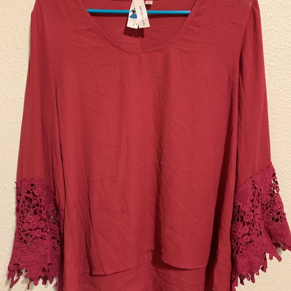 Red Blouse